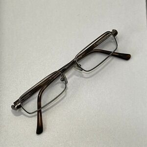 Safilo Team 4125 07ZB Gunmetal Brown Elasta Full-Rim Eyeglasses Frames 50-18-140